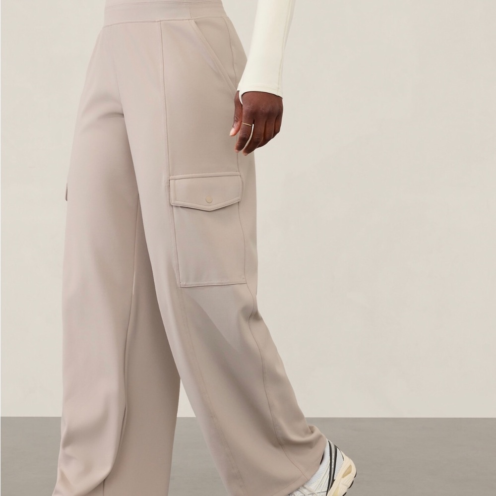 Athleta Venice Wide Leg Cargo Pants